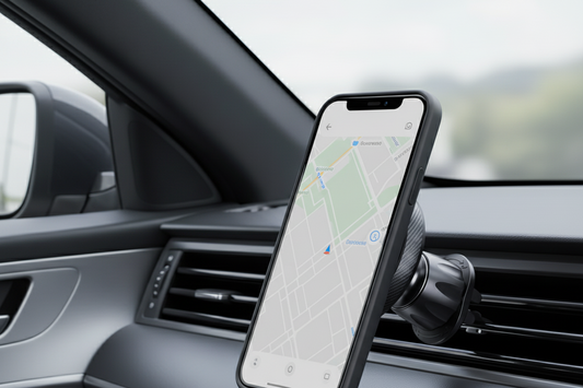 TOPK Magsafe Car Phone Holder – Strong Magnet, Single-Hand Operation